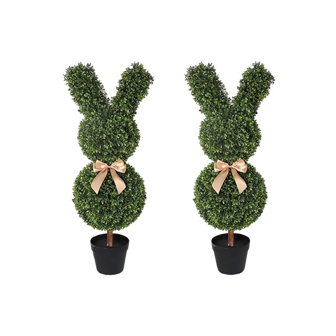 🐰Easter-Themed Realistic Rabbit Outdoor Topiary Tree
