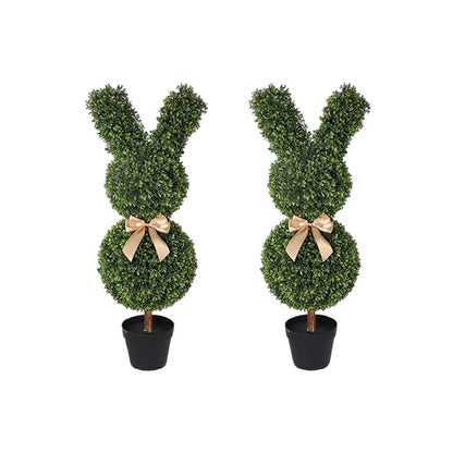 🐰Easter-Themed Realistic Rabbit Outdoor Topiary Tree