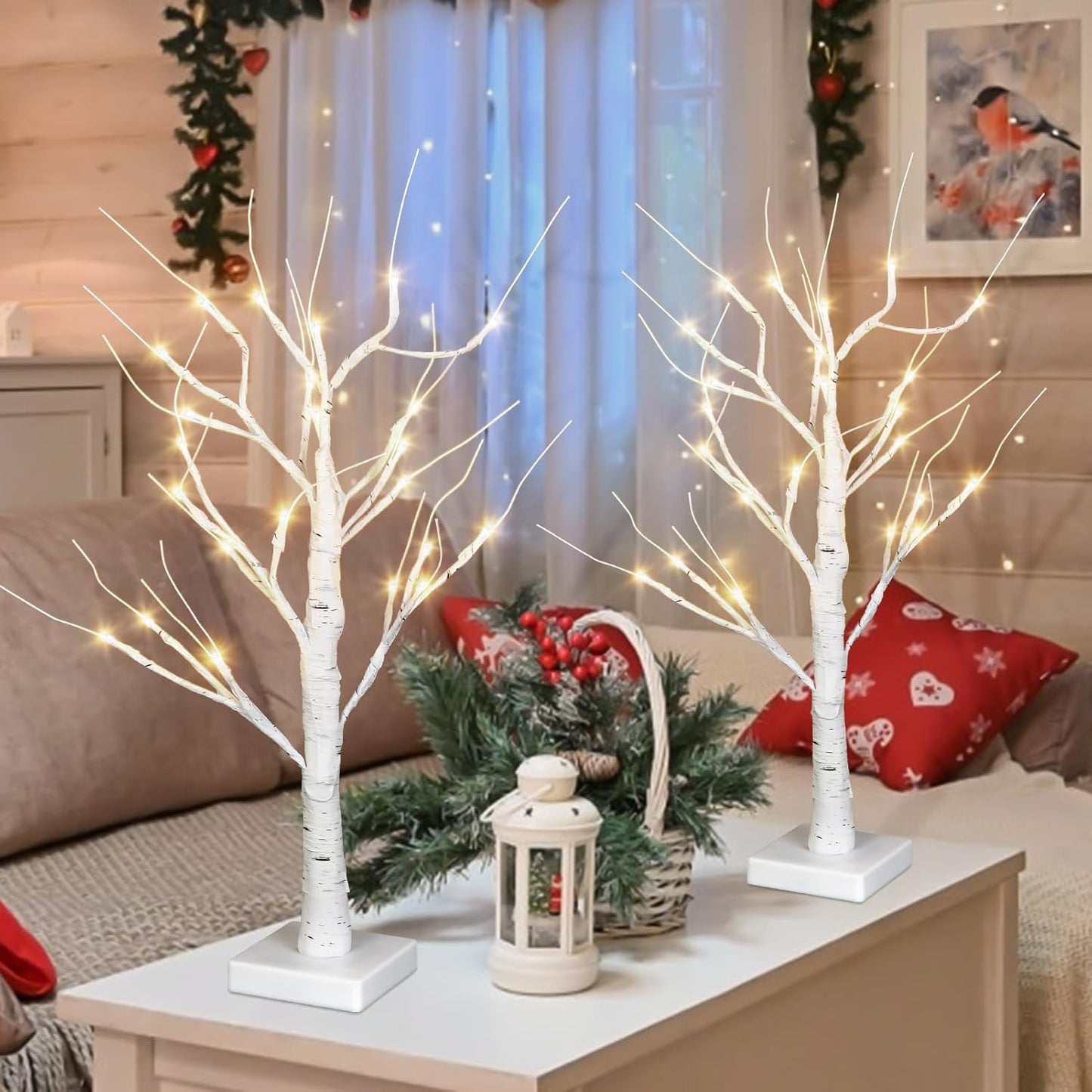 mrostoTM-🌟Birch Tree With LED Lights🎄