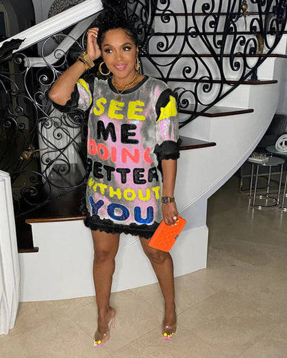 BETTER THAN YOU SHIRT DRESS