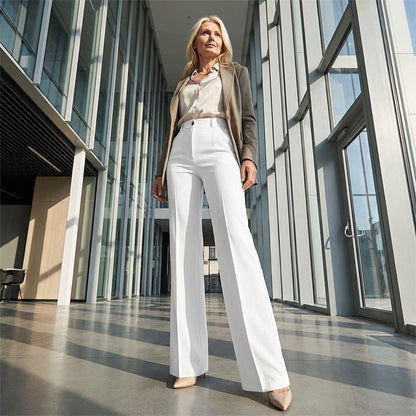 💓Women's High-Waisted Slim Formal Pants