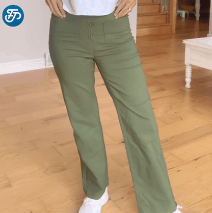 Women's Casual High Waist Stretch Pants