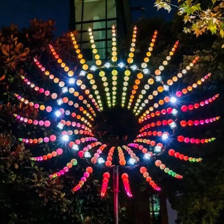 GARDEN MAGIC METAL KINETIC WINDMILL