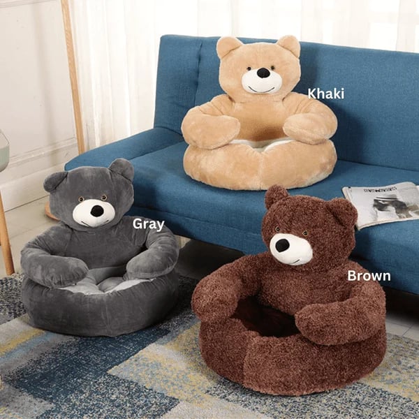Teddy Bear Pillow Cat And Dog Beds