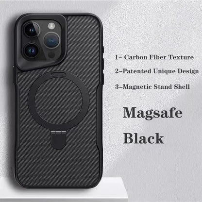 Fiber Textured Backplate Magsafe Magnetic Case