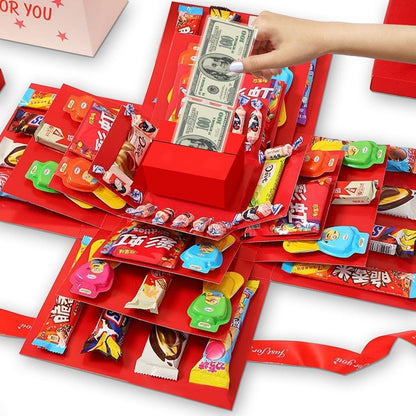 Birthday Surprise Explosion Box