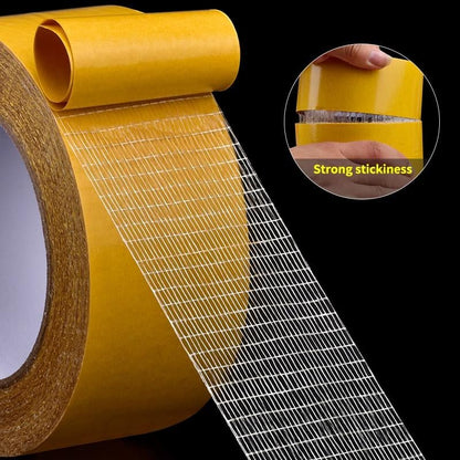 Strong Adhesive Double-Sided Mesh Tape