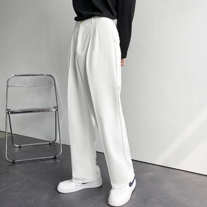 Loose Straight Casual Wide Leg Pants