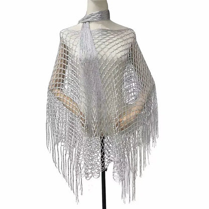 💐Summer Metallic Crochet Cover-Up – Lightweight, Flowy & Effortlessly Stylish summer outfit