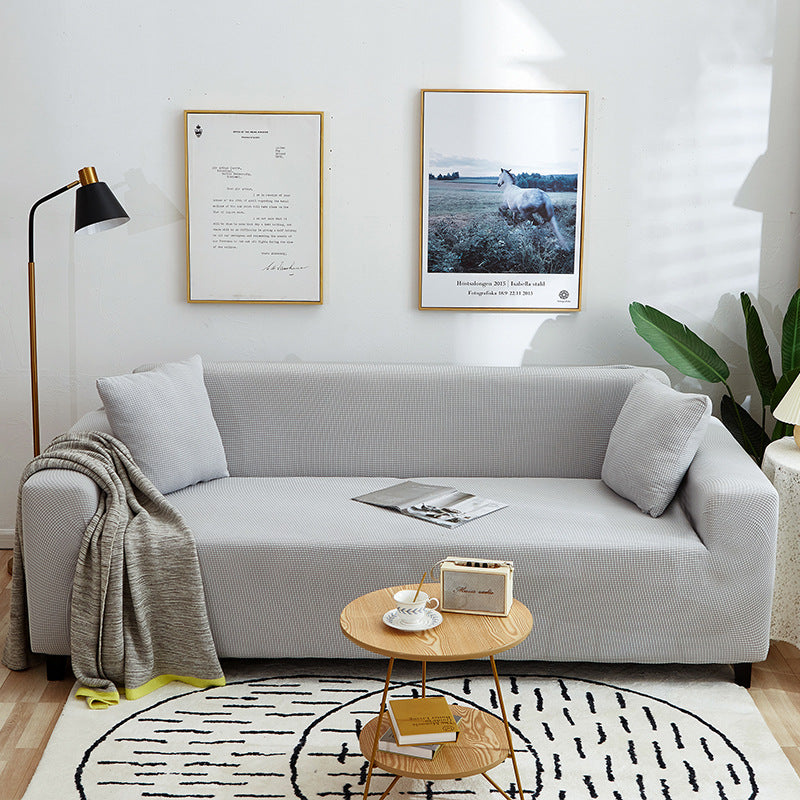 Jacquard Knitted Stretch Sofa Cover