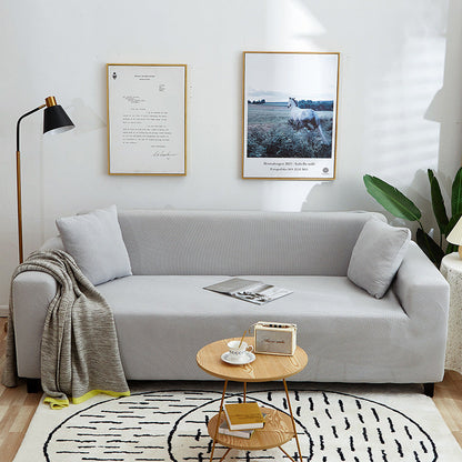 Jacquard Knitted Stretch Sofa Cover