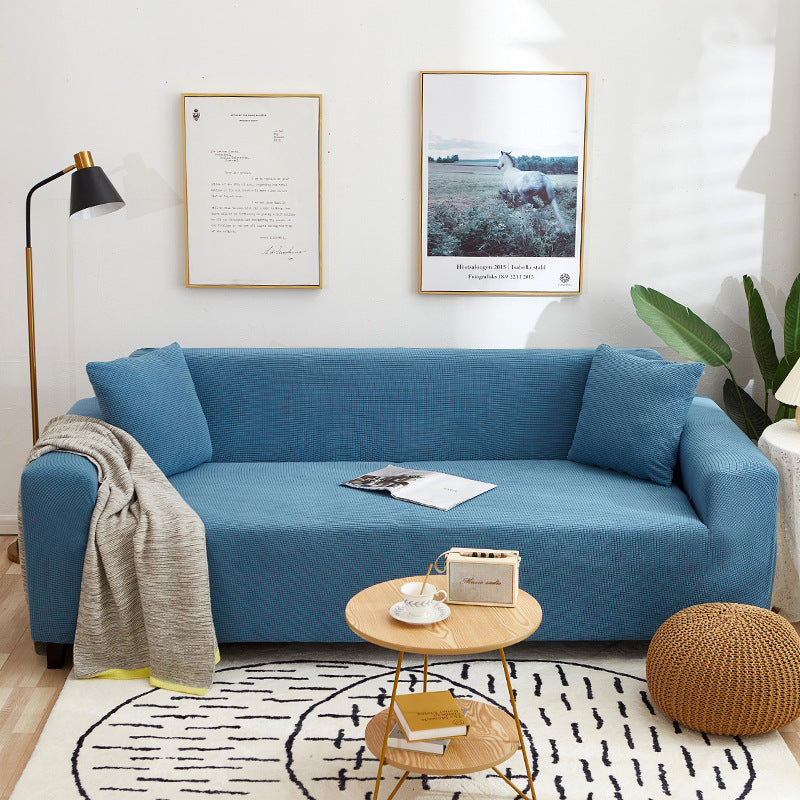 Jacquard Knitted Stretch Sofa Cover