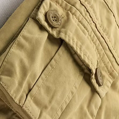 👖 50% OFF NOW! 🌲 Men's Classic Multi-Pocket Cargo Pants – Cotton Blend & Utility Fit – Durable & Versatile 🛠️