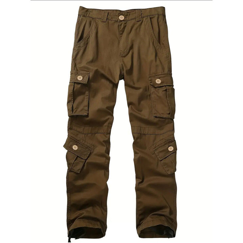 👖 50% OFF NOW! 🌲 Men's Classic Multi-Pocket Cargo Pants – Cotton Blend & Utility Fit – Durable & Versatile 🛠️