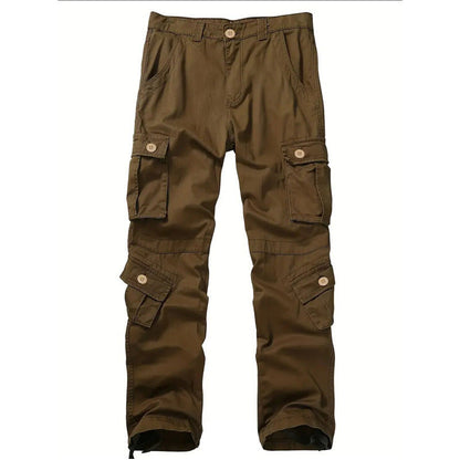 👖 50% OFF NOW! 🌲 Men's Classic Multi-Pocket Cargo Pants – Cotton Blend & Utility Fit – Durable & Versatile 🛠️