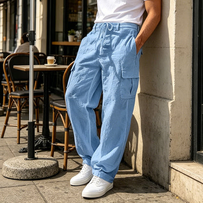 👖🌿Men's Cotton Linen Cargo Pants