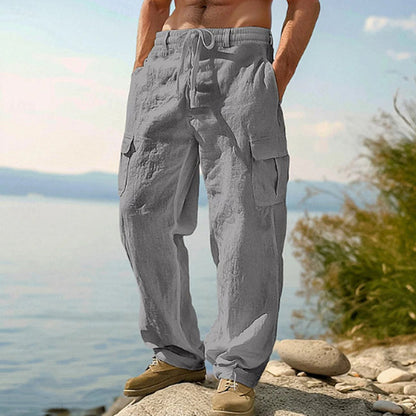 👖🌿Men's Cotton Linen Cargo Pants