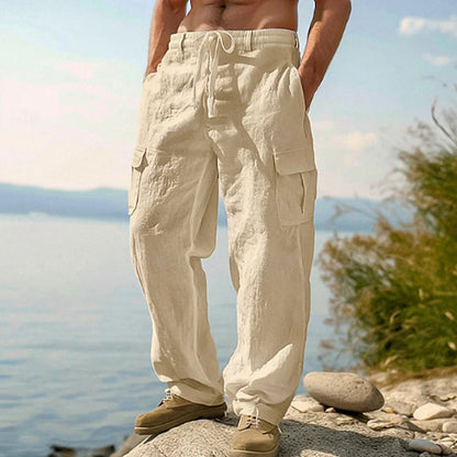👖🌿Men's Cotton Linen Cargo Pants